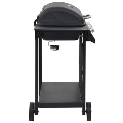 Barbacoa Portátil De Gas Con 6 Zonas De Cocción Negra De Acero / Vetonek_4