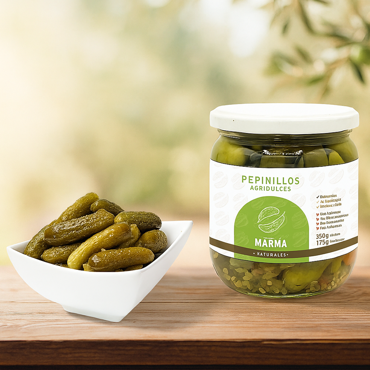 Pepinillos Agridulces Naturales Marma 350gr_4