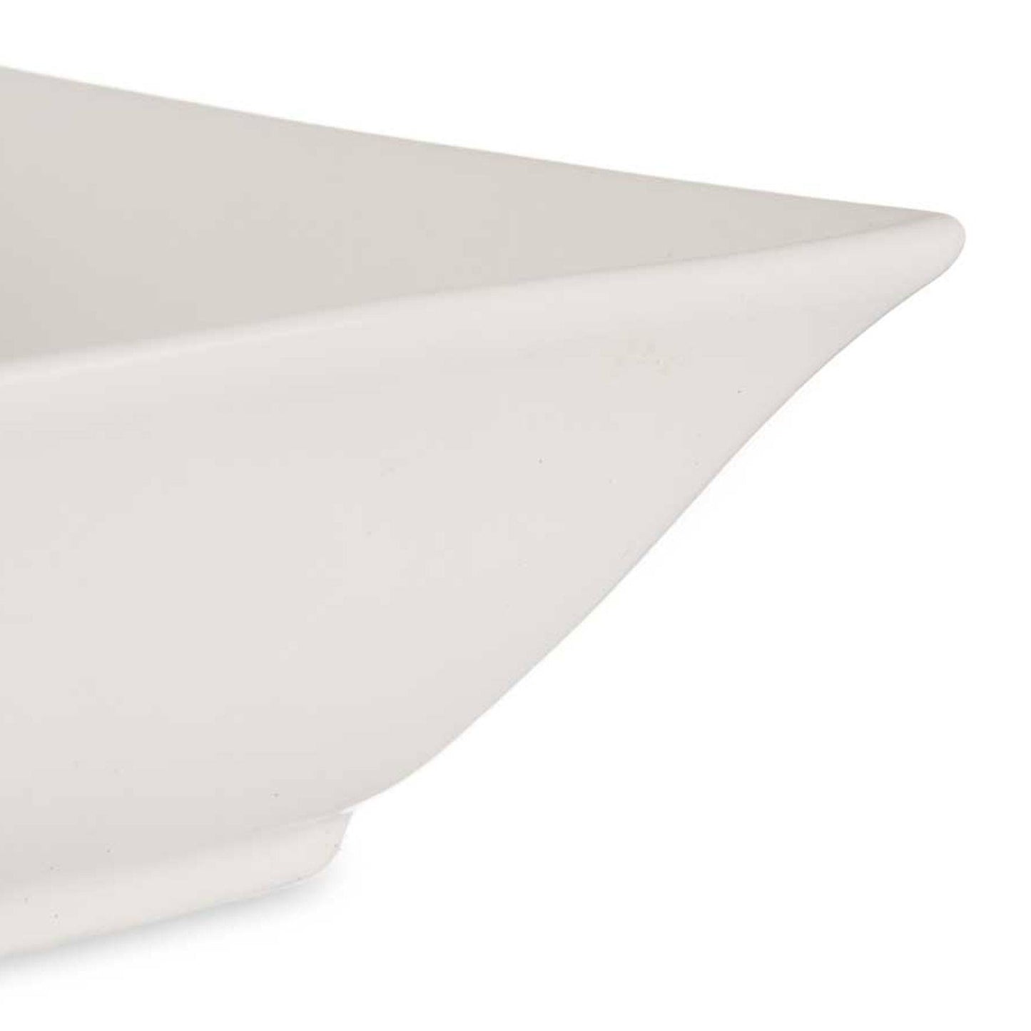 Set 6 Cuencos Porcelana Blanca Aperitivo Colección Vessia