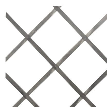 Vallas Enrejado 5 Uds Madera Maciza De Abeto Gris 180x60 Cm / Vetonek_0