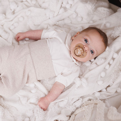 Chupetes Tetina Anatómica De Silicona 0-6 Meses Beige_3