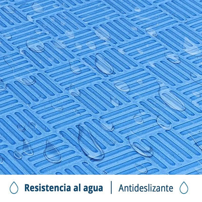 Artatami® Tatami Puzzle 1x1x40 mm Rojo - Azul Pack Ahorro【8 Unidades】 Alta Densidad EVA – Judo, BJJ, MMA y Lucha_3
