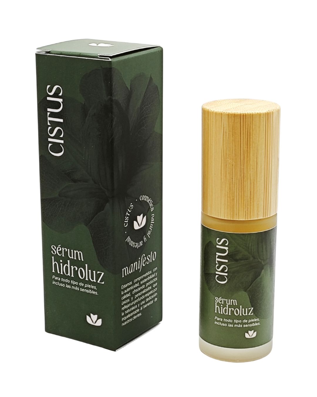 Sérum facial hidratante con Ácido Hialurónico y Niacinamida para piel sensible, acneica y con rojeces | Hidroluz 30 ml_0