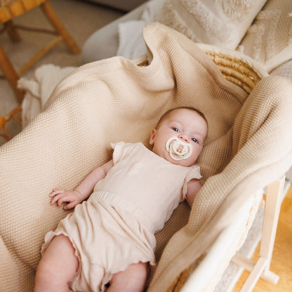 Chupetes Tetina Simétrica De Silicona 0-6 Meses Beige_4