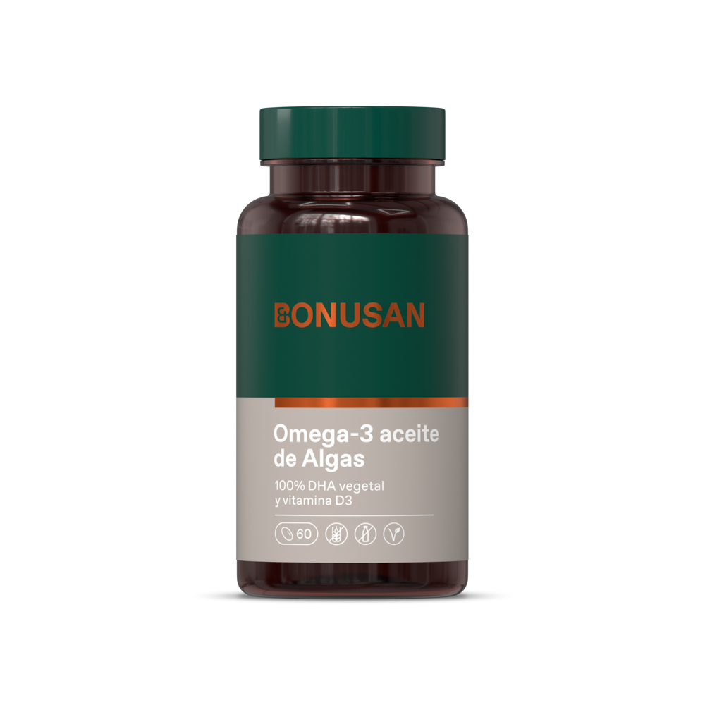 Aceite De Algas Omega-3 Bonusan 60 perlas