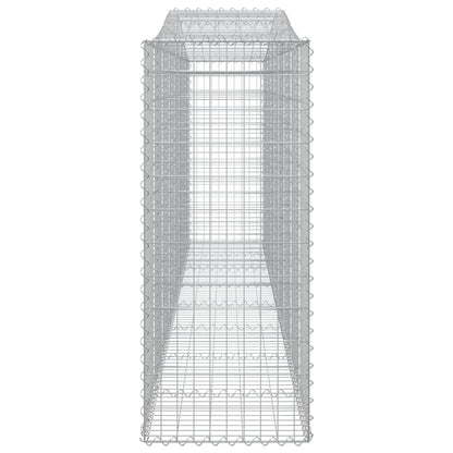 Cestas De Gaviones 15 Uds Forma De Arco Hierro 400x50x120/140cm_4