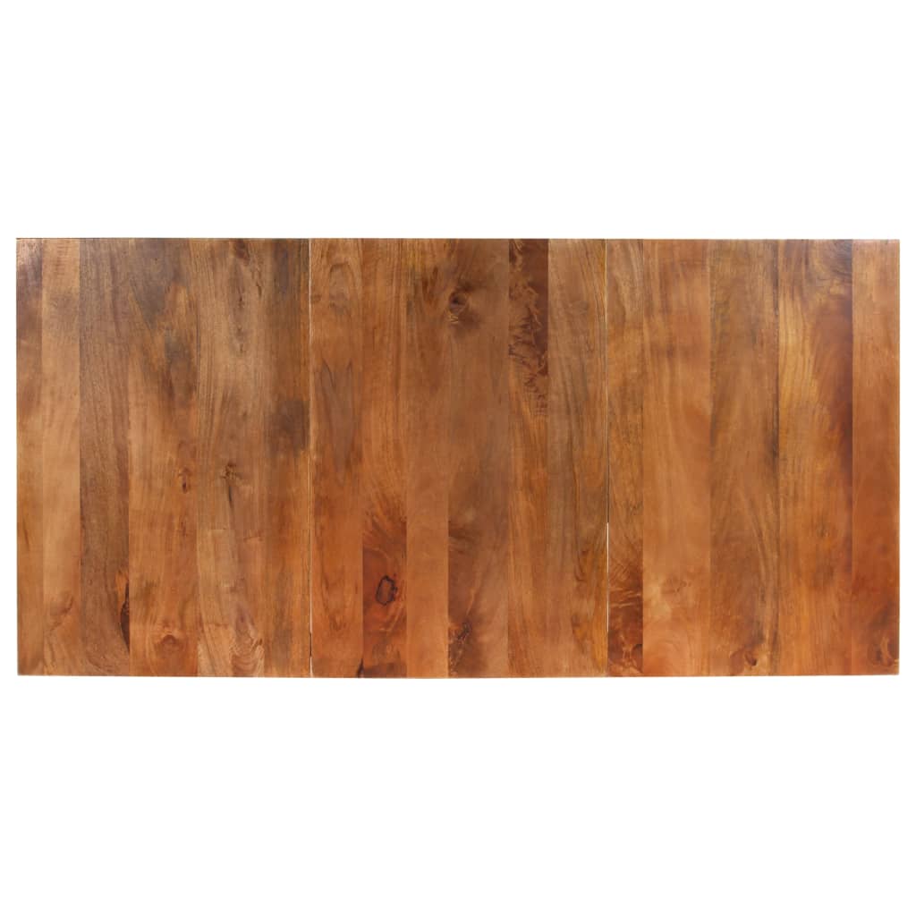 Mesa De Comedor De Madera Maciza De Mango 180x90x76 Cm_2