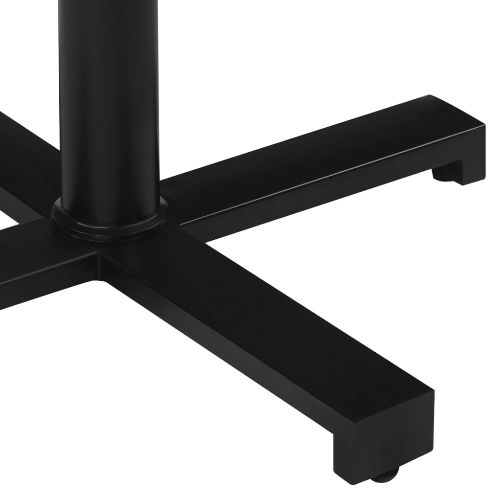 Mesa De Bistró Redonda Madera Maciza De Mango Ø70x75 Cm_3