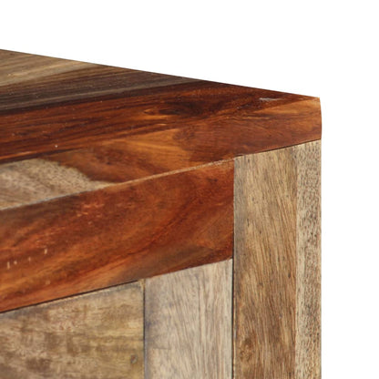 Mesa Consola Con 3 Cajones Madera Maciza Sheesham 120x30x75cm_4