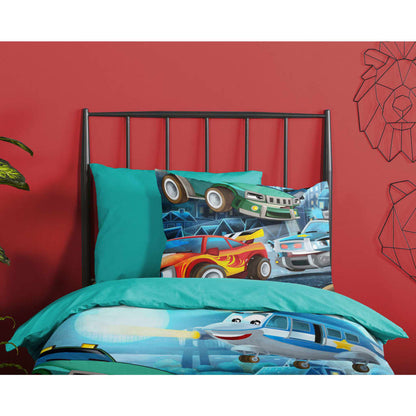 Good Morning Funda De Edredón Para Niños Race 140x200/220 Cm_1