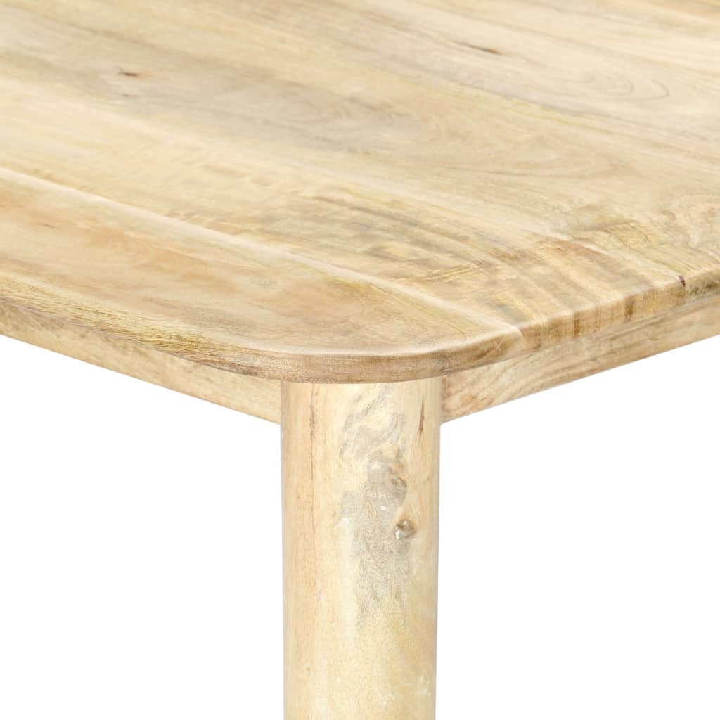 Mesa De Comedor De Madera Maciza De Mango 180x90x76 Cm_4