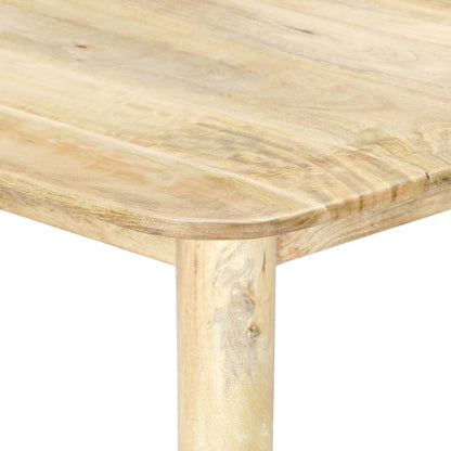 Mesa De Comedor De Madera Maciza De Mango 180x90x76 Cm_4