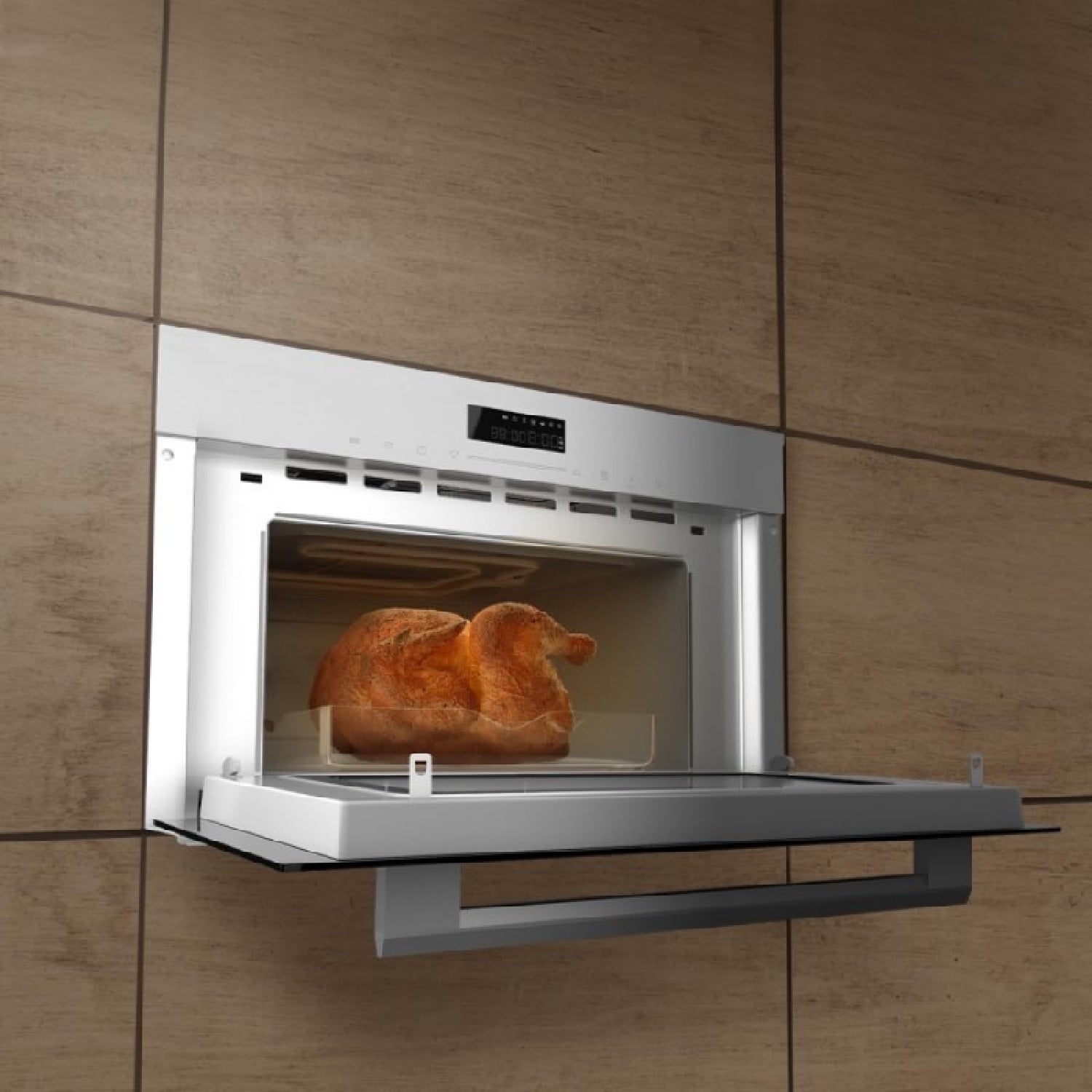 Cecotec Microondas Integrable Bolero Hexa Mw703800 Glass White_1