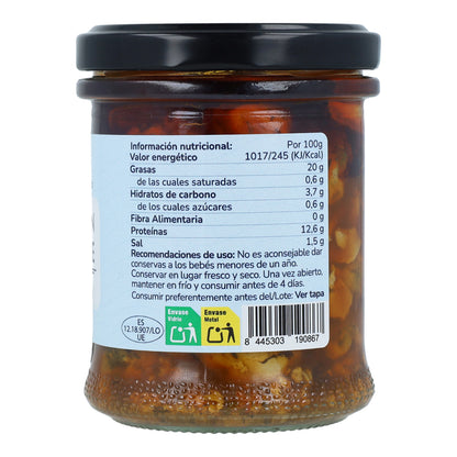Pack 12x Mejillón de chile en escabeche Planeta Huerto 165 g