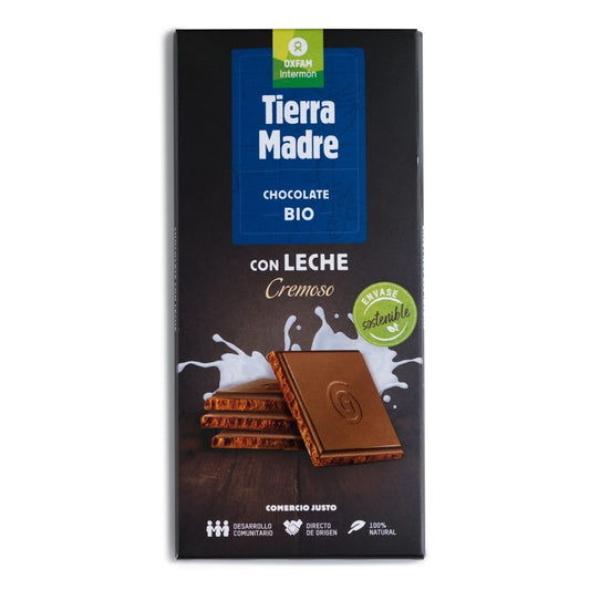 Tableta Chocolate Leche Bio Tierra Madre 100 g