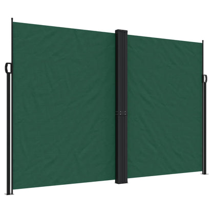 Vidaxl Toldo Lateral Retráctil Verde Oscuro 220x600 Cm_0