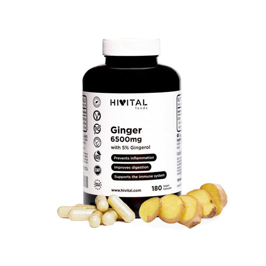Jengibre Hivital 180 cápsulas