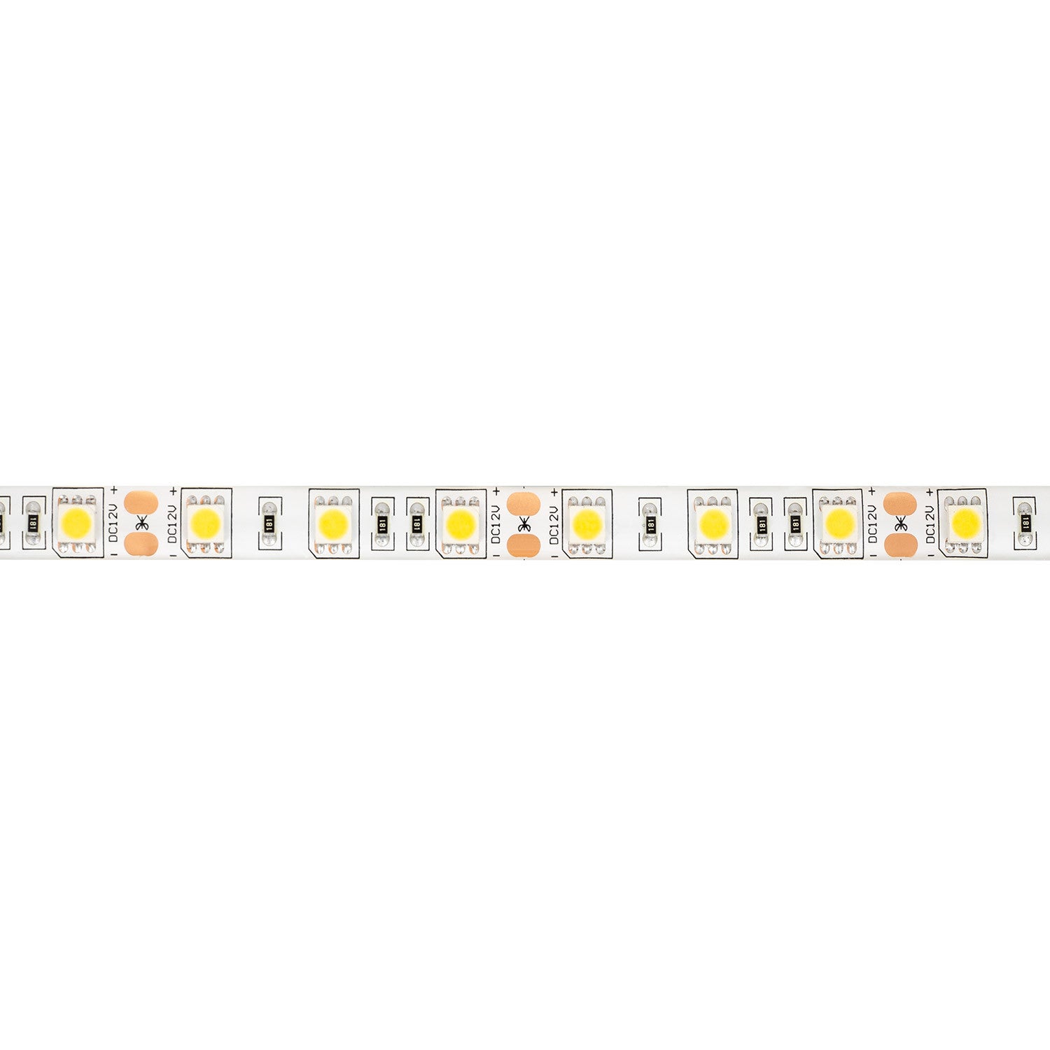 Tira Led Monocolor Hq Smd5050, Dc12v, 5m (60 Led/m), 72w, Ip20, Blanco Frío_4