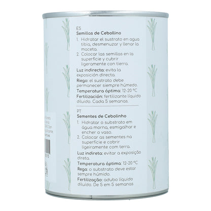 Kit de cultivo aromáticas Cebollino Planeta Huerto