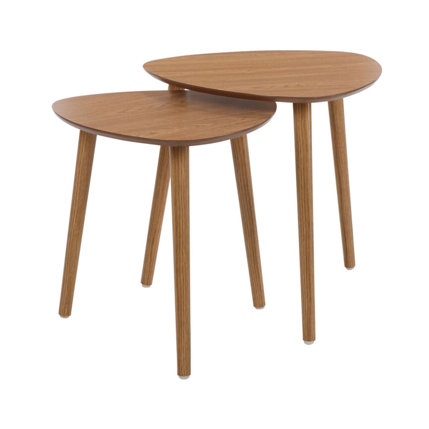 Well Home Juego De 2 Mesas Auxiliares Con Tablero De Borde Inclinado