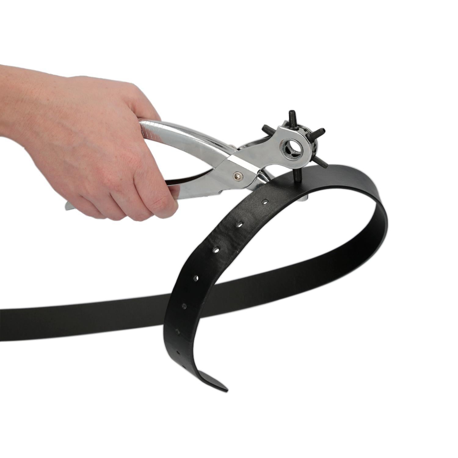 Sacabocados Estrella Profesional 225 Mm. Agujeros De Ø 2,5 A 5 Mm. Alicates Agujeros, Perforador Cuero, Alicates Cinturones,_2