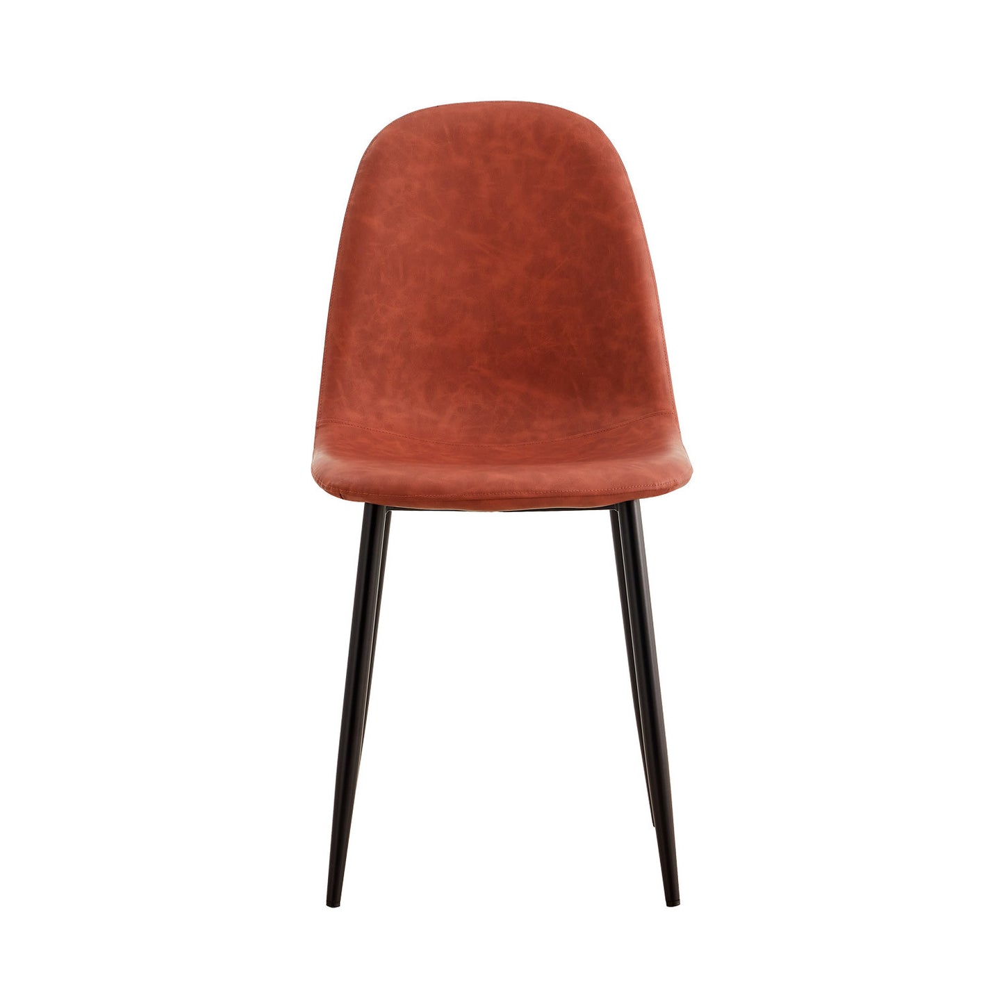Pack 4 Sillas De Comedor De Piel Mera 56x44x87.5cm Thinia Home_1