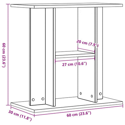 Vidaxl Soporte Para Acuario De Madera Vieja 60x30x60 Cm Madera De Ingeniería_2