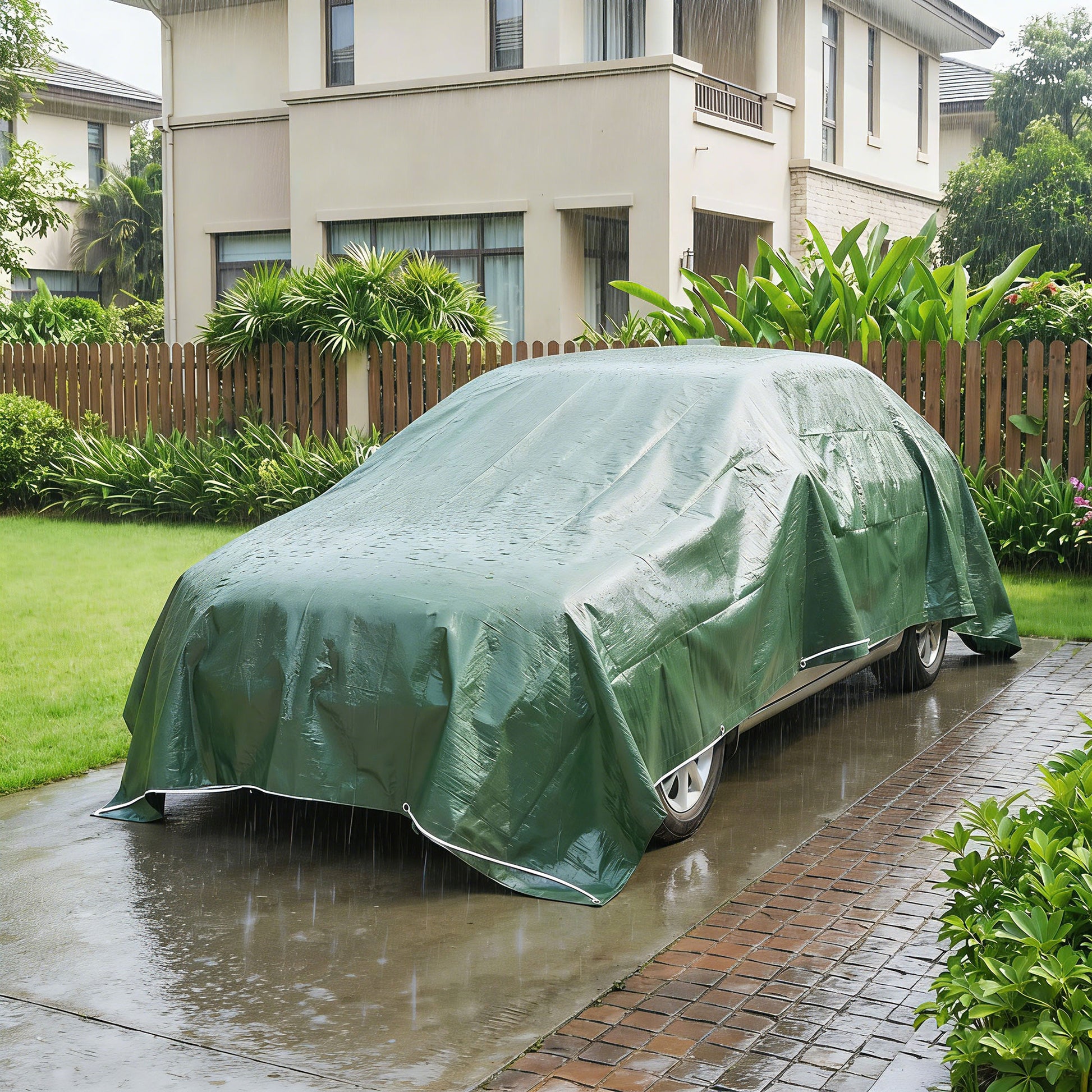 Outsunny Lona Impermeable Exterior 4x6 M_1