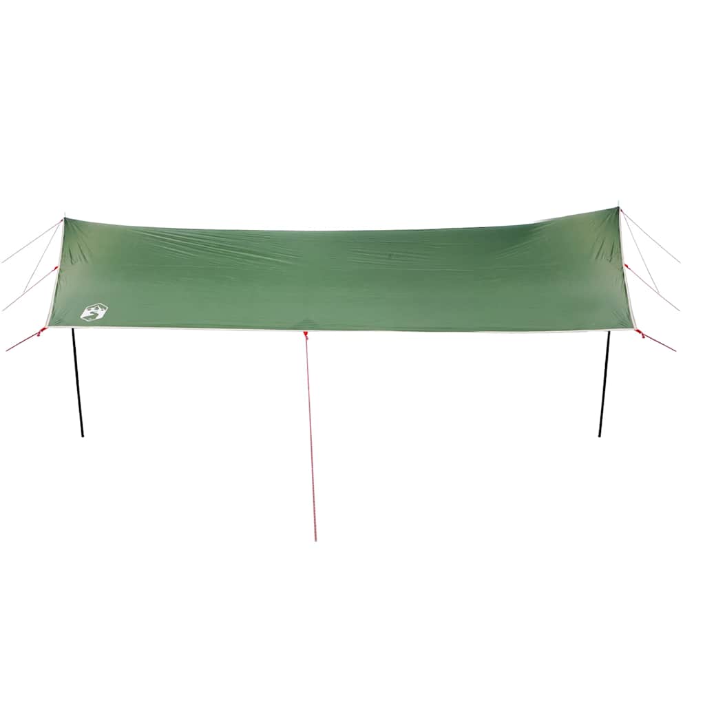 Lona De Camping Impermeable Verde 460x305x210 Cm_4