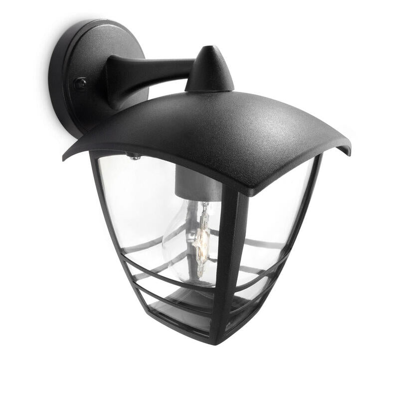 Aplique Exterior Pared Inv. 1x60w Negro Mod. Creek Philips_2