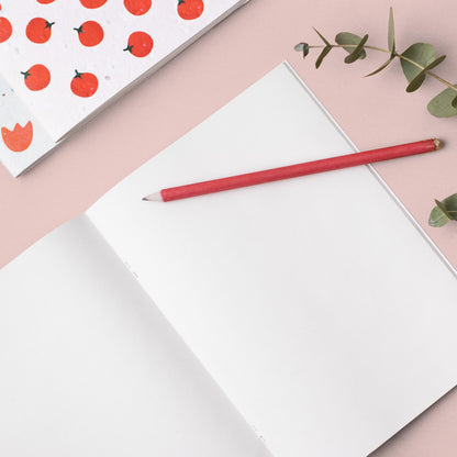 Cuaderno Plantable A5 Con Semillas De Tomate | Escribe, Planta Y Hazlo Florecer | Detalle Original_1