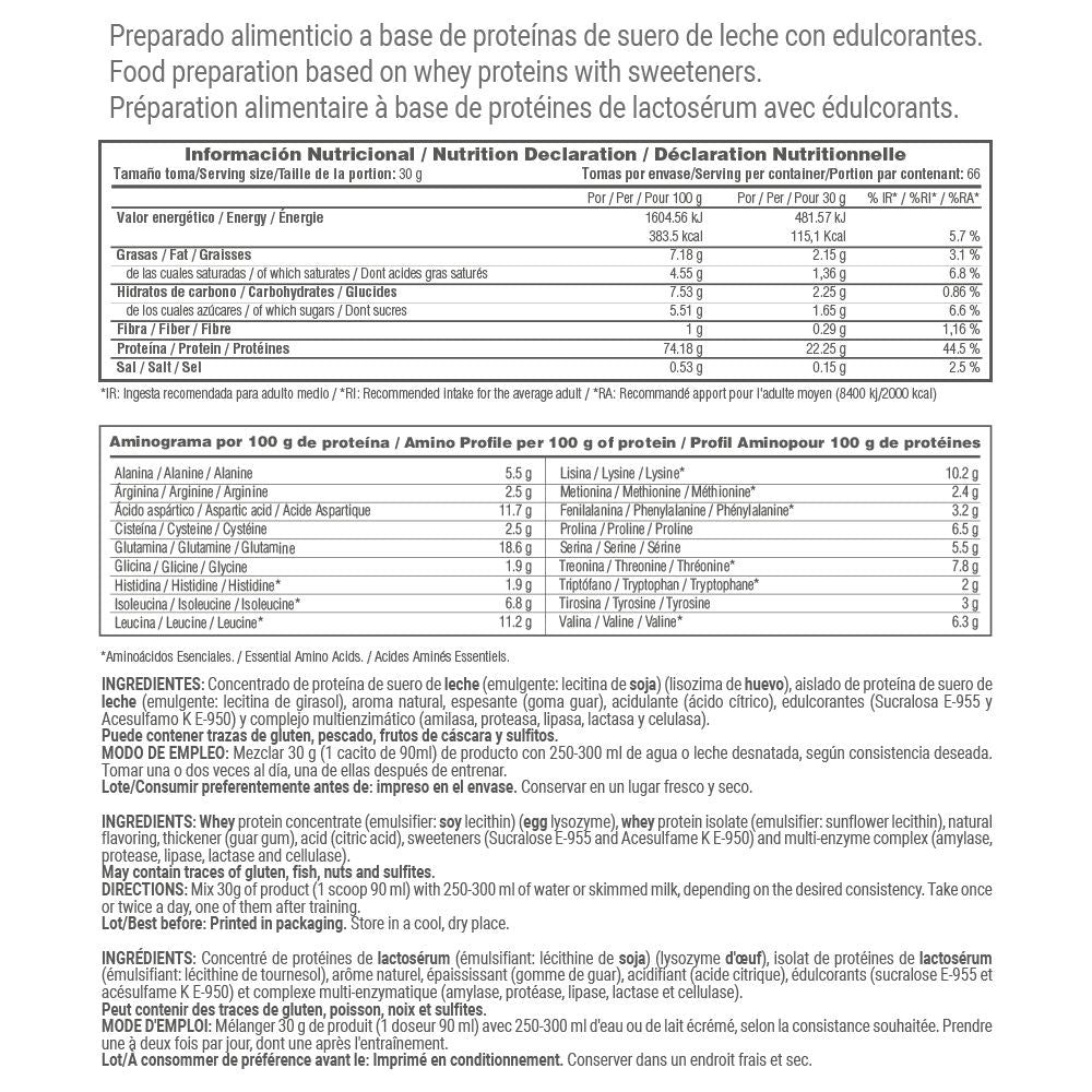 Whey Protein80 - 2 Kg - Sueño De Fresa (strawberry Dreams) - Aumenta La Masa Muscular - Masmusculo_5