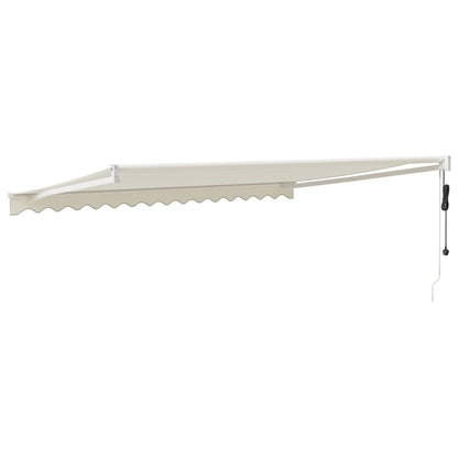 Toldo Retráctil Automático Color Crema 4,5x3 M_5