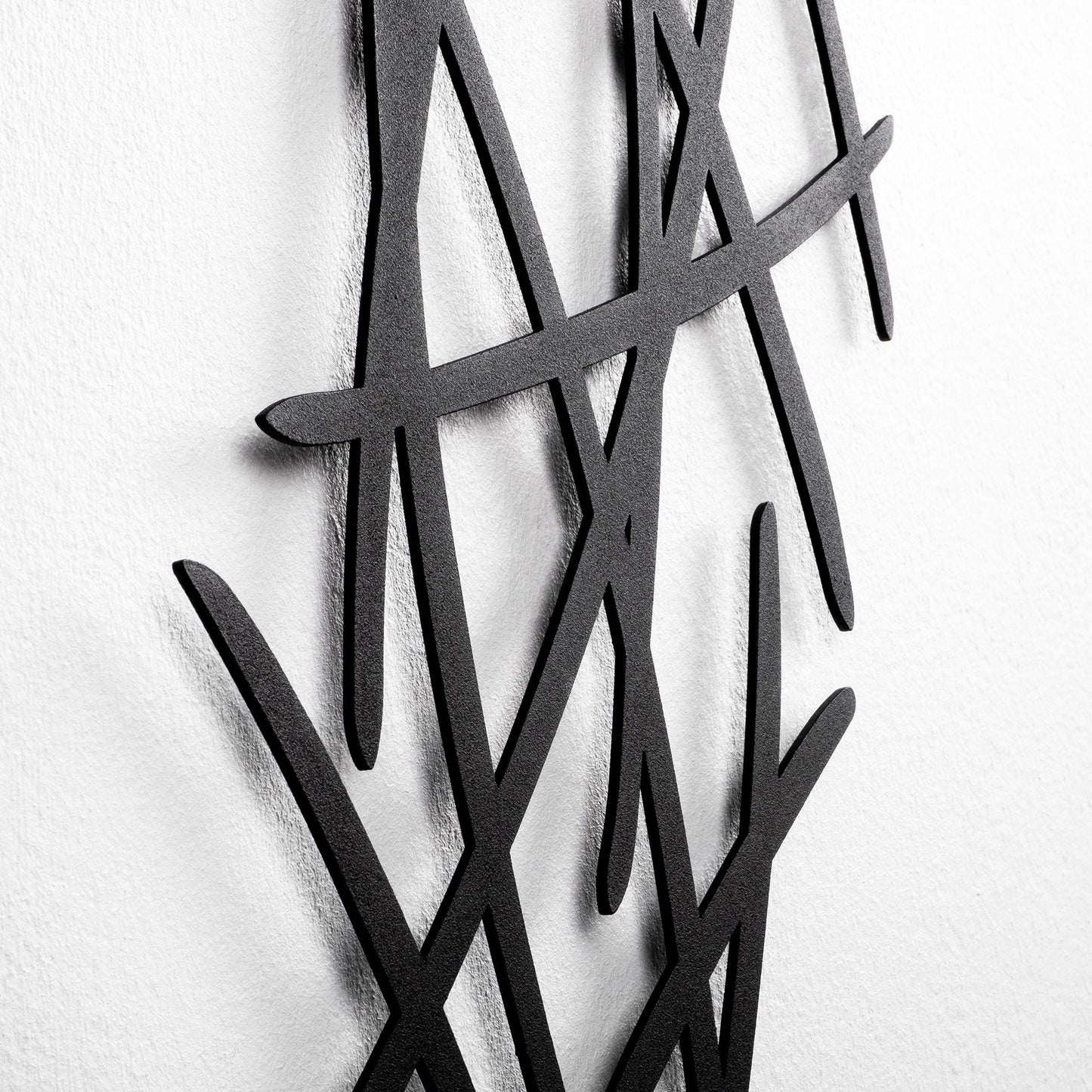 Aplique De Pared, Hierro , Negro, 15x28x72, Casquillo E 27 Max 40 W_3
