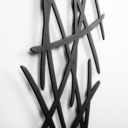 Aplique De Pared, Hierro , Negro, 15x28x72, Casquillo E 27 Max 40 W_3