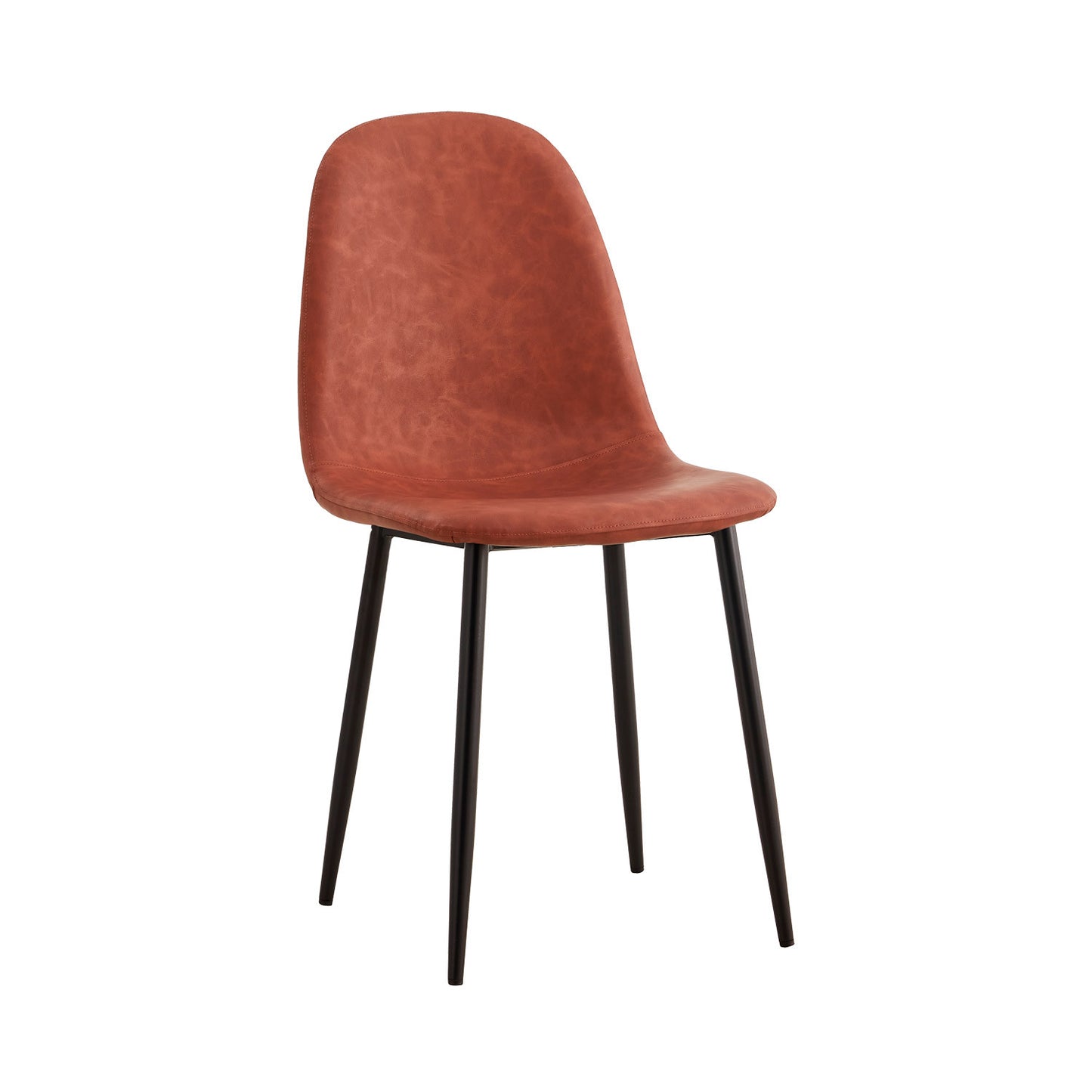 Silla De Comedor De Piel Mera 56x44x87.5cm Thinia Home_0