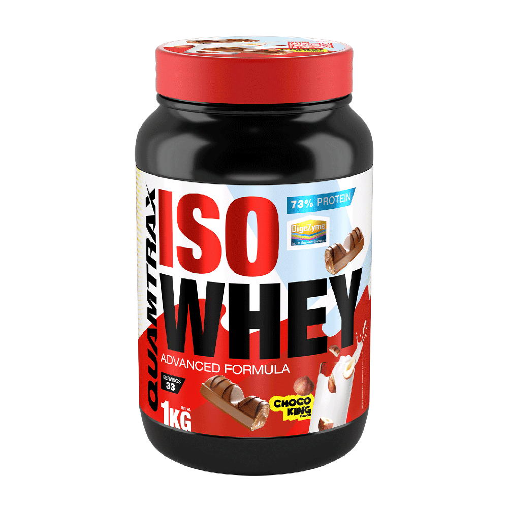 Isowhey - 1kg - Crema De Chocolate Y Avellanas - Proteína De Aislado De Suero Isolate - Quamtrax_0