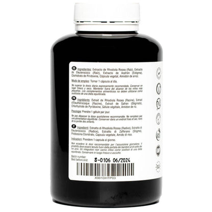 Rhodiola Rosea 4000 mg 180 cápsulas veganas Hivital