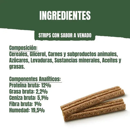 AdVenturos Strips Venado salvaje 90 g