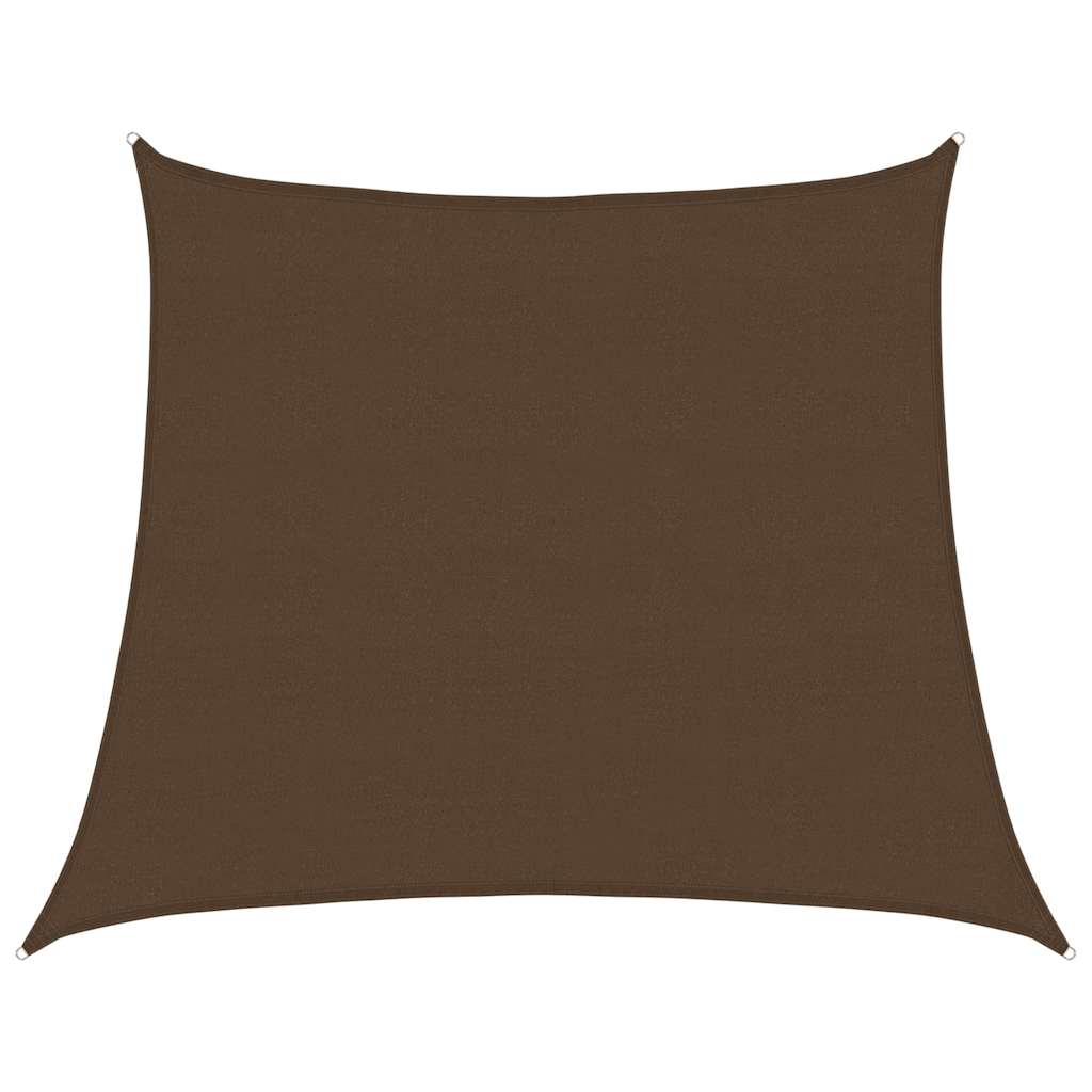 Toldo De Vela Trapecio Hdpe Marrón 160 G/m² 4/5x4 M_0