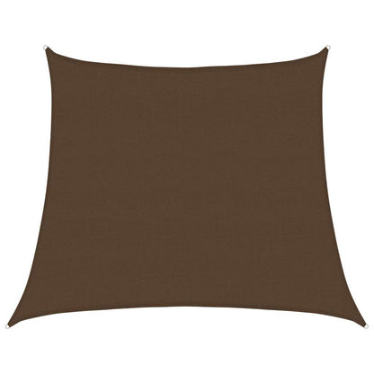 Toldo De Vela Trapecio Hdpe Marrón 160 G/m² 4/5x4 M_0