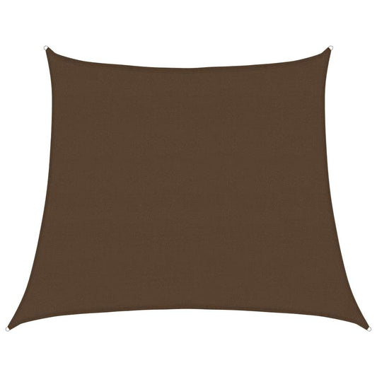 Toldo De Vela Trapecio Hdpe Marrón 160 G/m² 4/5x4 M_0
