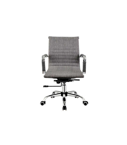 Silla Despacho Giratoria Elevable Acabado Gris Ceniza, 90-97 Cm(alto)58 Cm(ancho)64 Cm(lar_0