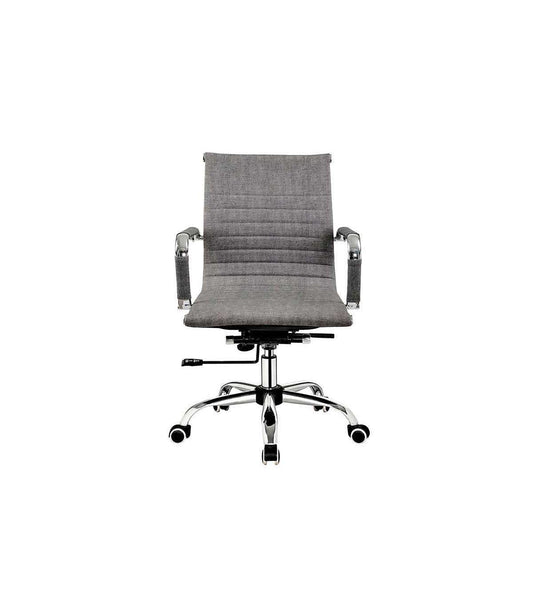 Silla Despacho Giratoria Elevable Acabado Gris Ceniza, 90-97 Cm(alto)58 Cm(ancho)64 Cm(lar_0