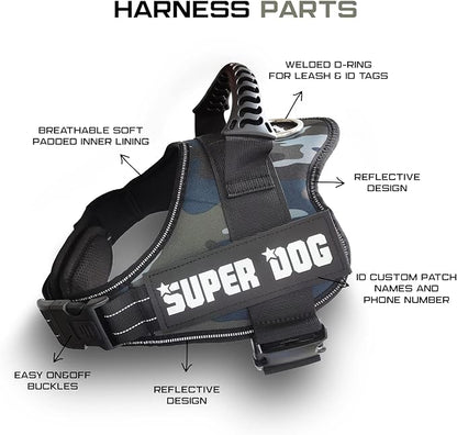 Edipets Arnés Para Perro Antitirones, Ajustable Y Personalizable_1
