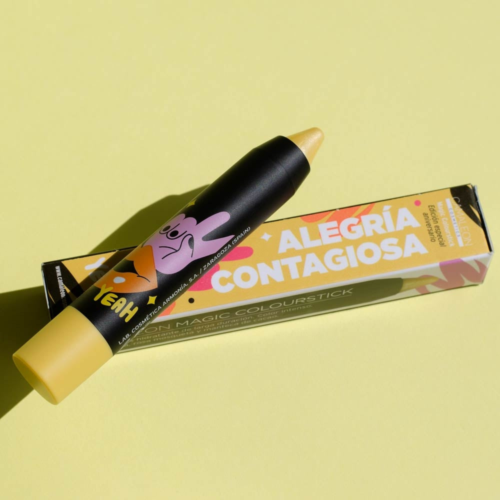 Pintalabios Amarillo Magic Colourstick 4g Camaleon Cosmetics_2