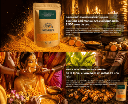 Cúrcuma En Polvo Bio - 1kg | Superalimento Ecológico Vegano Para Batidos, Smoothies Y Zumos, Sin Azúcares Añadidos_2