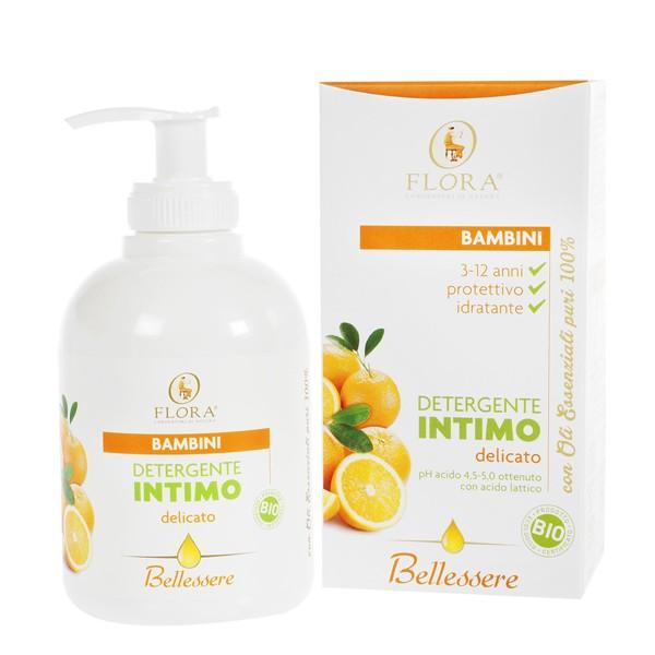 Gel íntimo especial 3-12 años Aloe Vera protege e hidrata Flora 250 ml