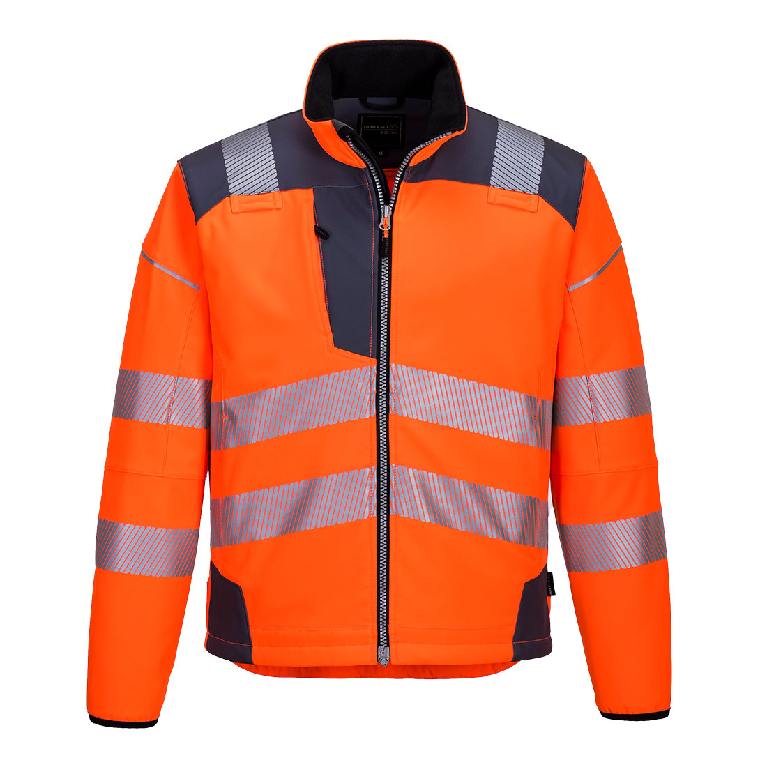 Chaquetas Softshell: Ligereza, Durabilidad Y Seguridad / L / Naranja-marino_1