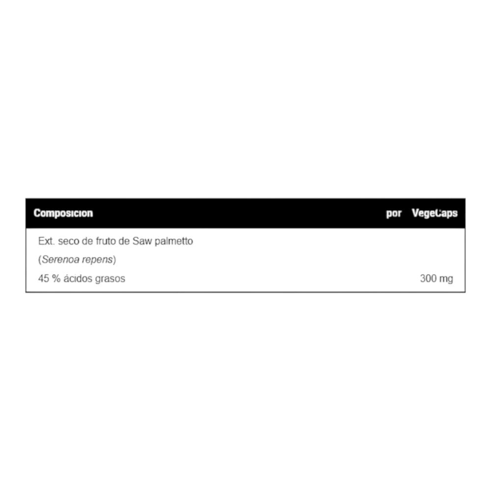 Saw Palmeto - 60 Cápsulas Vegetales - Prostata - Vitobest_1